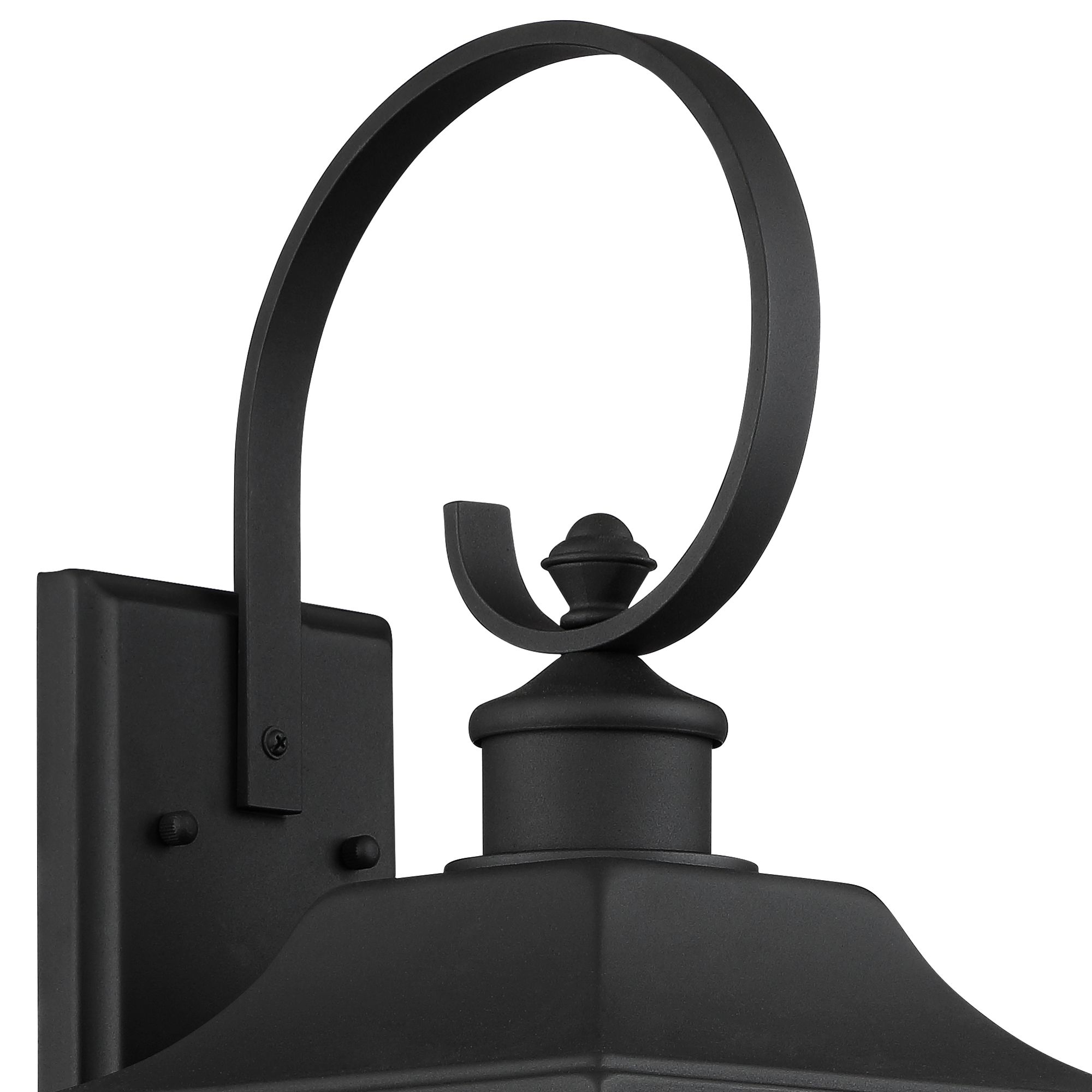 Image 5 Franklin Iron Works Moray Bay 24" Black Trad. Outdoor Wall Lantern more views