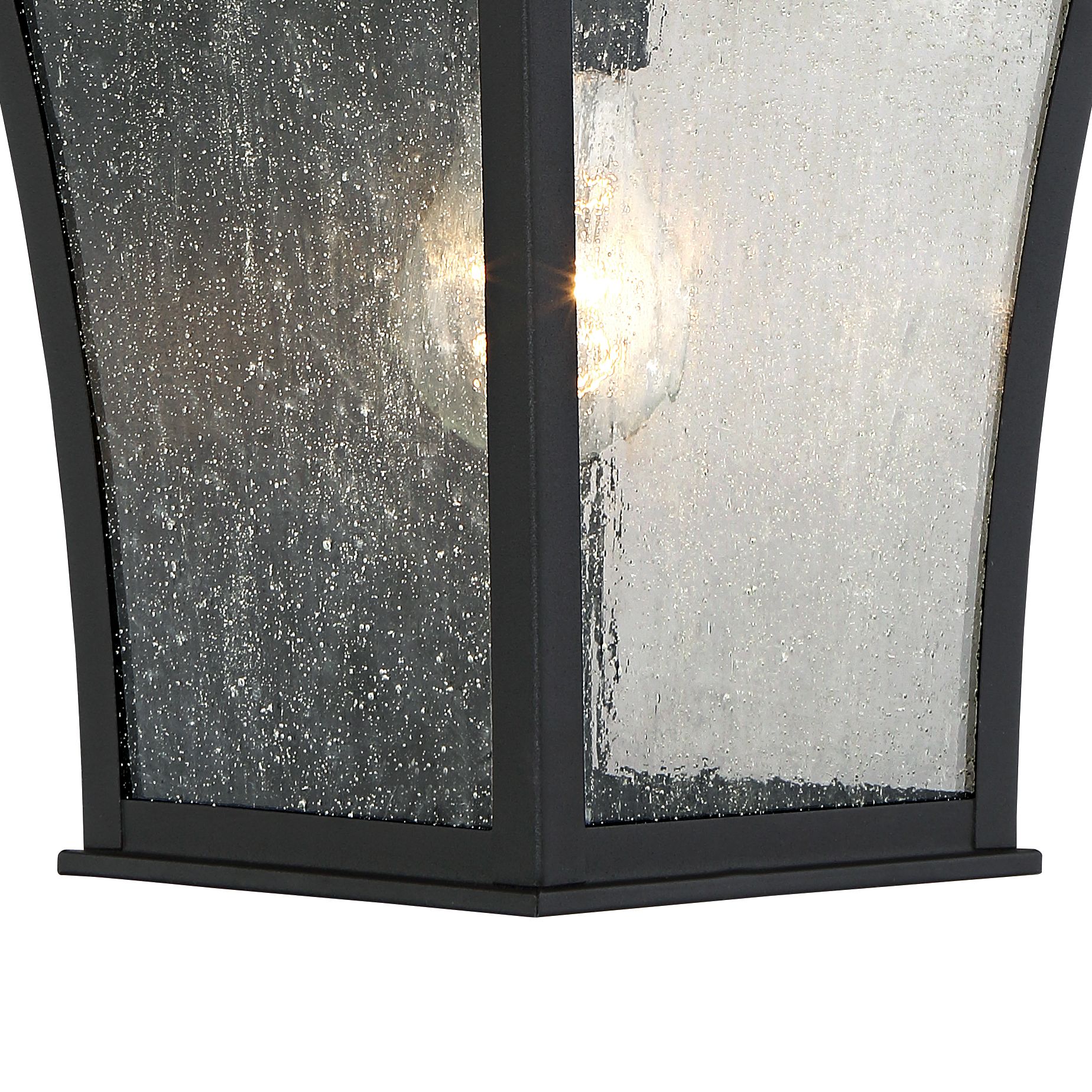 Image 5 Franklin Iron Works Mosconi 15" Black Carriage Outdoor Lights Set of 2 more views