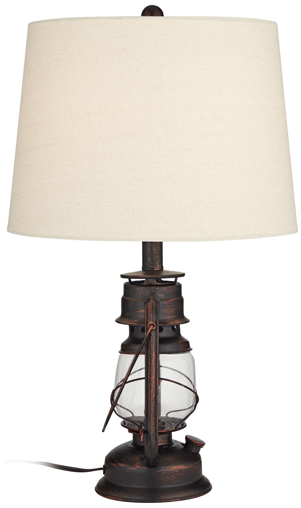 Watch A Video About the Murphy Red Bronze Miner Lantern Table Lamp