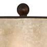 Thumbnail3 of Franklin Iron Works Naomi 25" Rustic Bronze and Mica Lamps Set of 2 more views