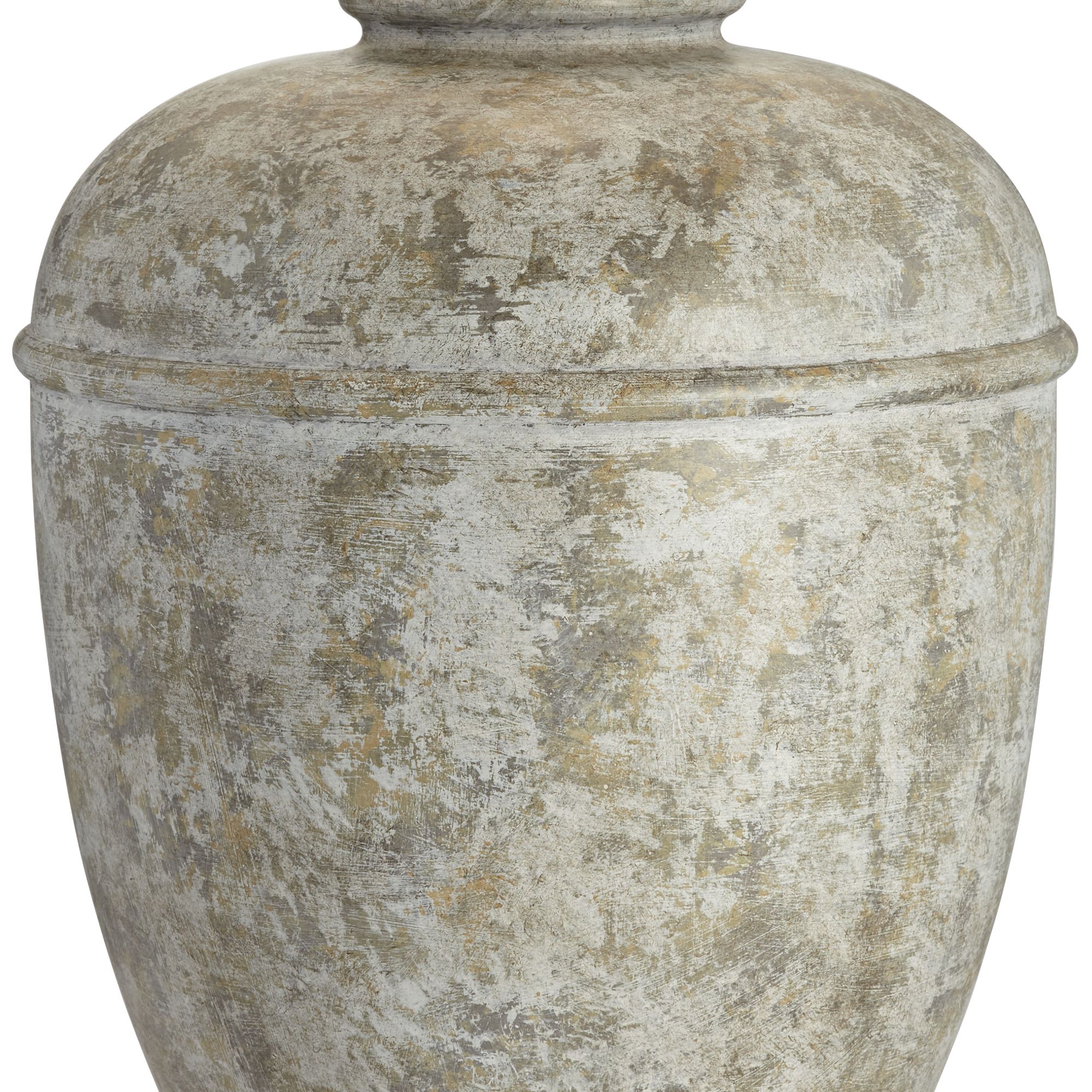 Image 6 Franklin Iron Works Otero 27" Mottled Faux Stone Rustic Lamps Set of 2 more views