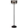 Franklin Iron Works Ovation 72" High Modern Industrial Floor Lamp