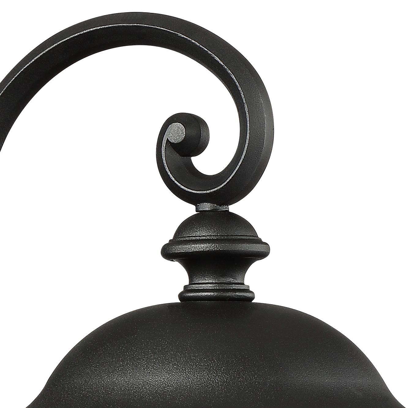 Image 3 Franklin Iron Works Park Sienna 16 3/4" High Black Outdoor Wall Light more views