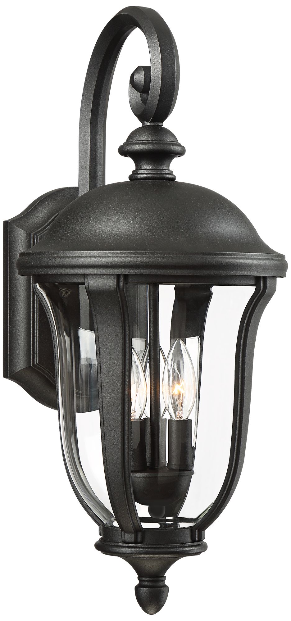 Image 2 Franklin Iron Works Park Sienna 22 1/4"H Downbridge Outdoor Wall Light