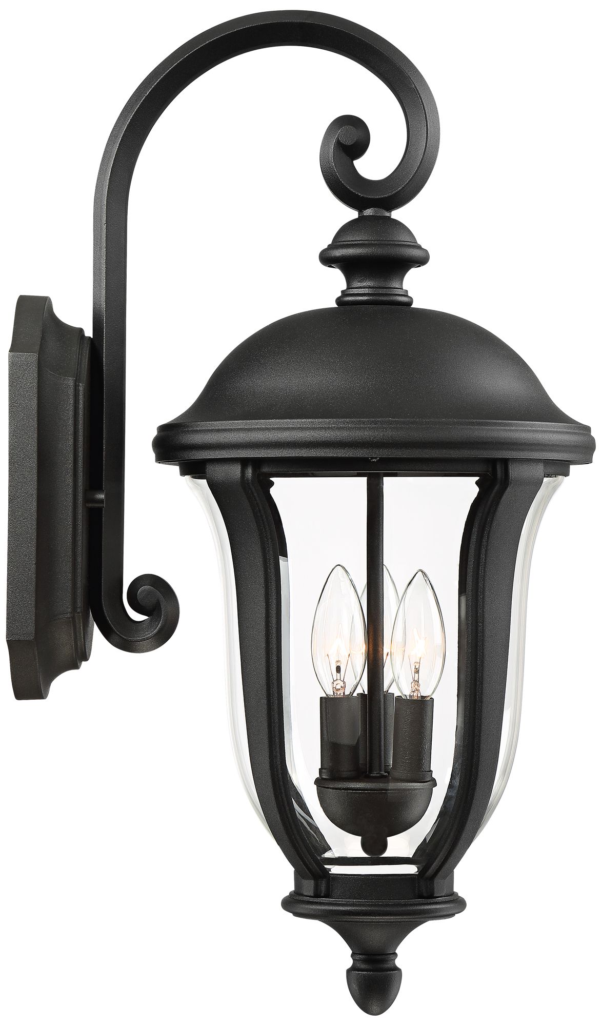 Franklin Iron Works Park Sienna 22 1/4"H Downbridge Outdoor Wall Light
