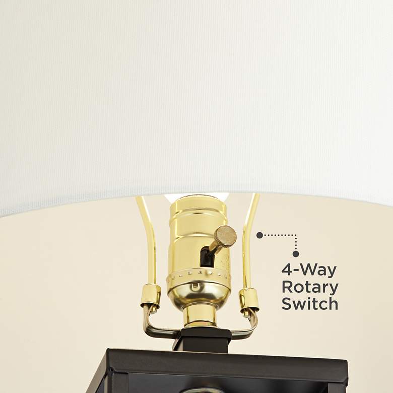 Image 7 Franklin Iron Works Rafael 27 5/8" Night Light Dual USB Table Lamp more views