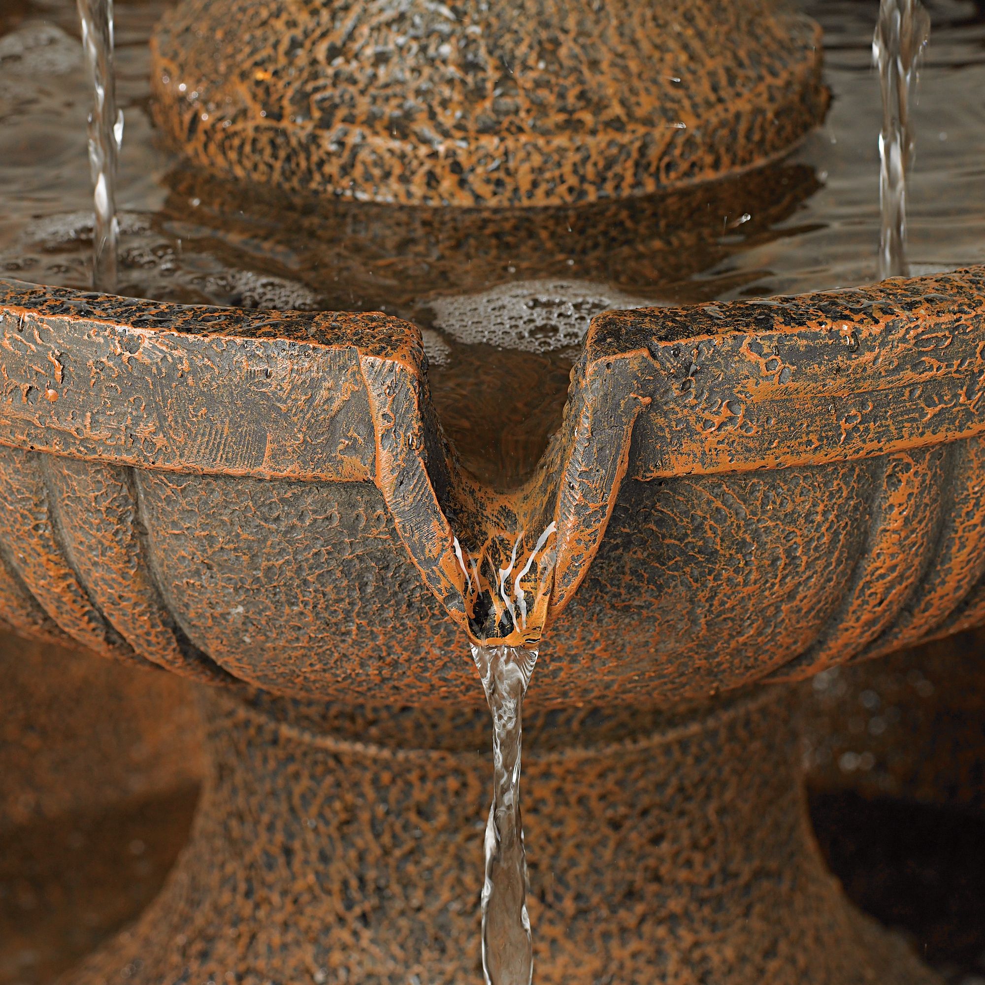 Image 6 Franklin Iron Works Ravenna 43" High Italian Garden Tiered Fountain more views