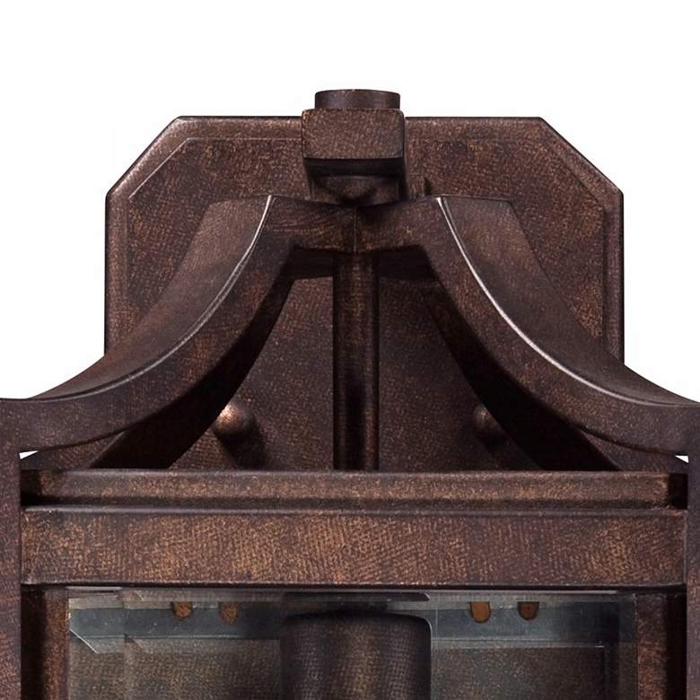 Image 4 Franklin Iron Works Rockford 16 1/4" High Bronze Outdoor Wall Light more views