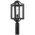 Franklin Iron Works Rockford 20 1/4" High Black Outdoor Post Light