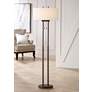 Video About The Roscoe Bronze Twin Pole Floor Lamp