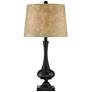 Franklin Iron Works Ross 27" Bronze Finish USB Table Lamps Set of 2