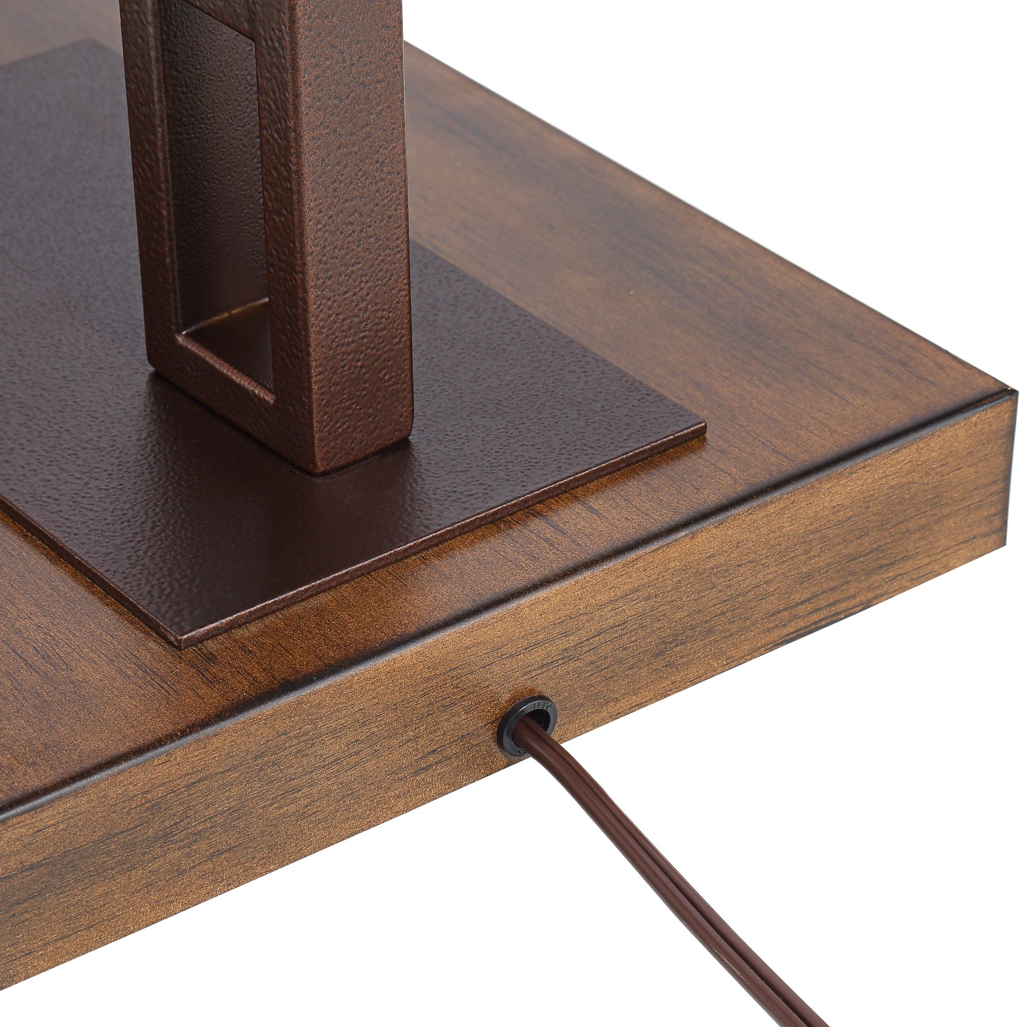 Image 4 Franklin Iron Works Rossy 60" Bronze Downbridge Arc Floor Lamp more views