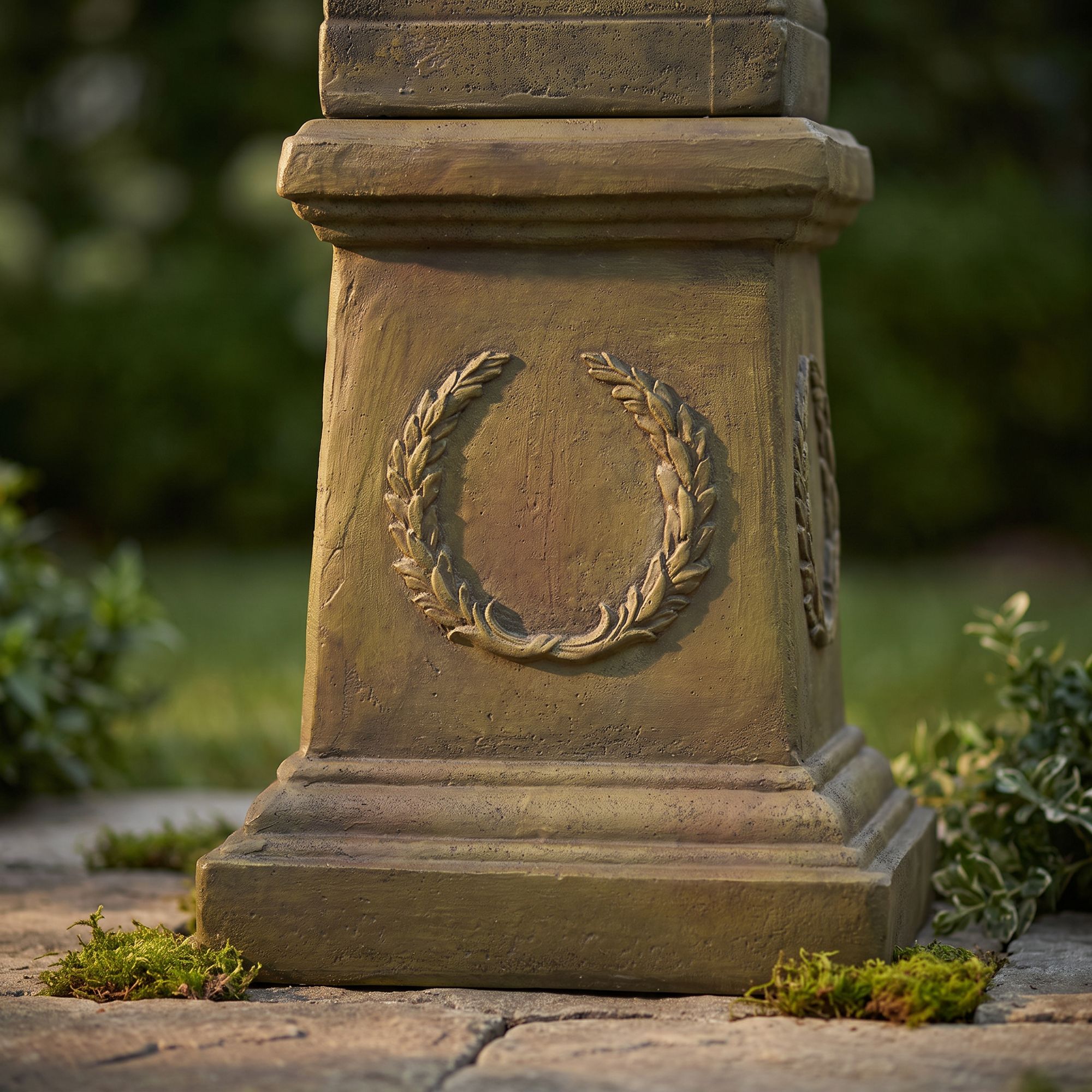 Image 7 Franklin Iron Works Royal Lion 54"H Garden Pedestal Outdoor Fountain more views