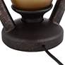 7_Franklin Iron Works Rustic Miner 25 1/4" Night Light Lamps Set of 2 more views