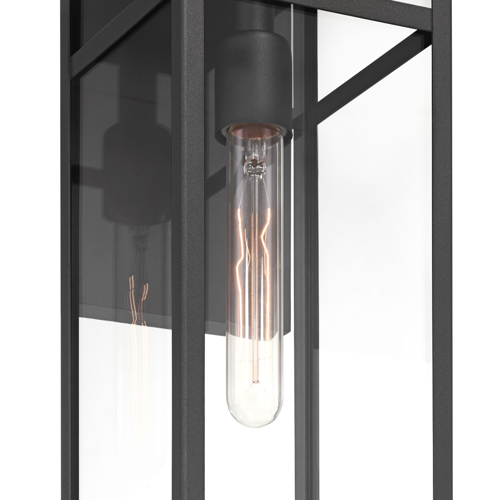 Image 5 Franklin Iron Works San Lucas 18 3/4"H Sand Black Outdoor Wall Light more views