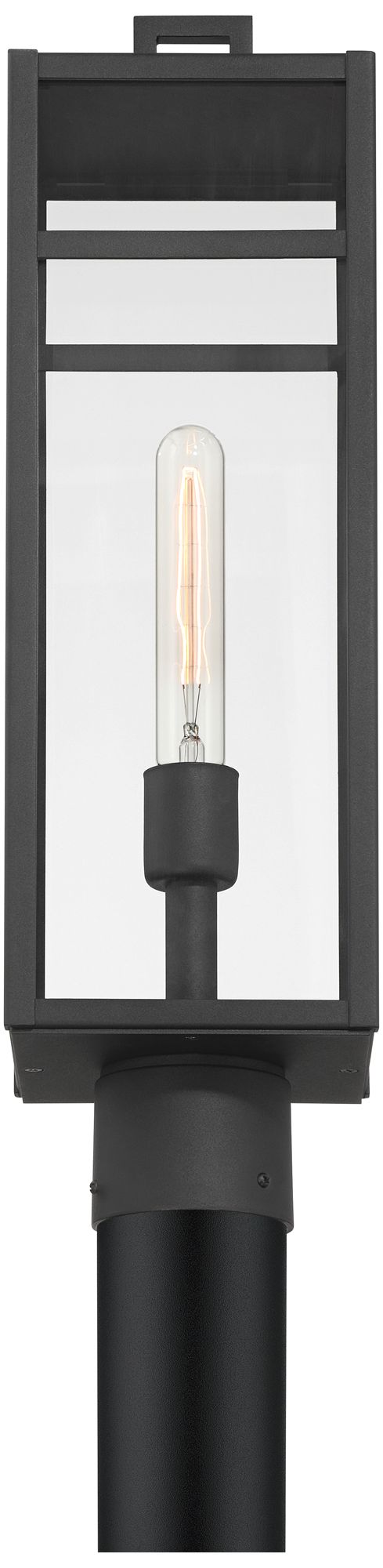 Image 7 Franklin Iron Works San Lucas 21 3/4"H Sand Black Outdoor Post Light more views