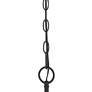 Franklin Iron Works Shane 30" Black Two-Tier 9-Light Ring Chandelier