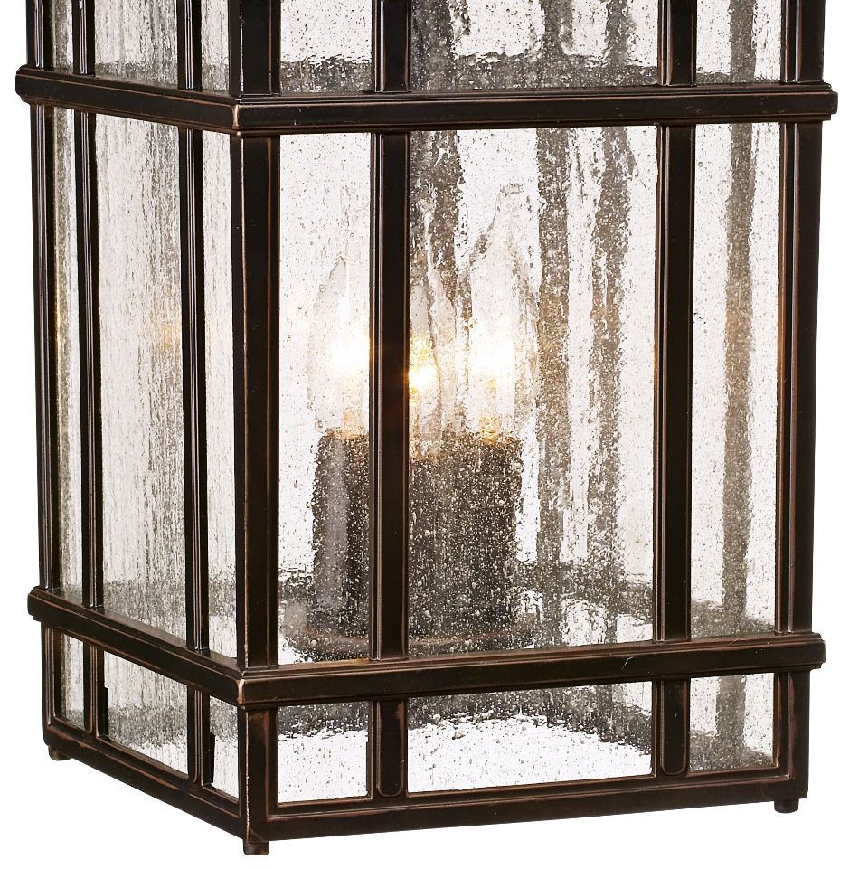 Image 3 Franklin Iron Works Sierra 16 1/2" High Bronze Outdoor Hanging Light more views