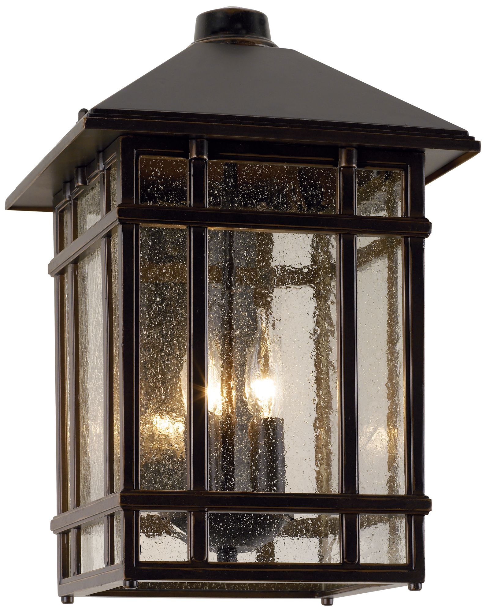 Franklin Iron Works Sierra Craftsman 15"H Bronze Outdoor Wall Light