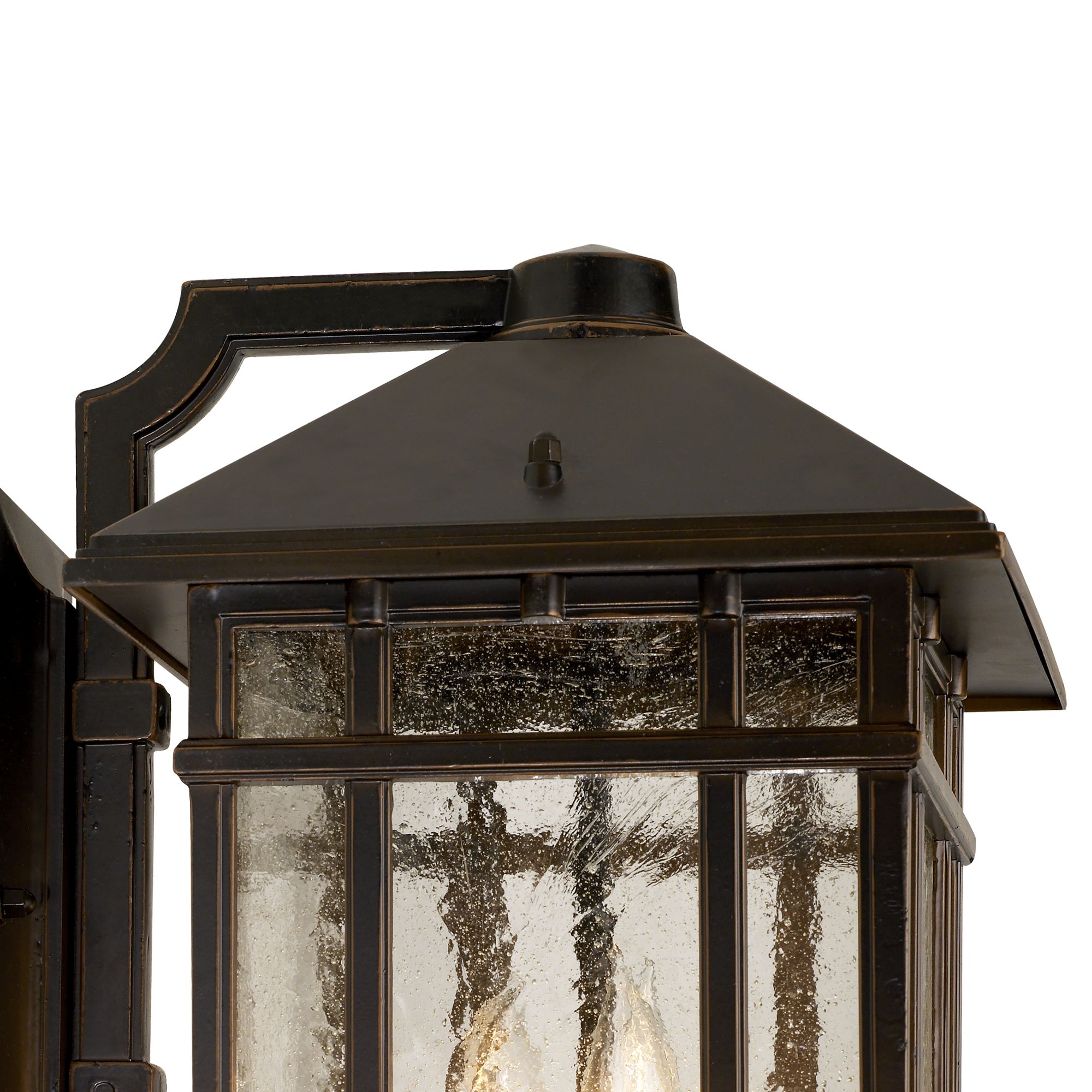 Image 3 Franklin Iron Works Sierra Craftsman 15"H Bronze Outdoor Wall Light more views