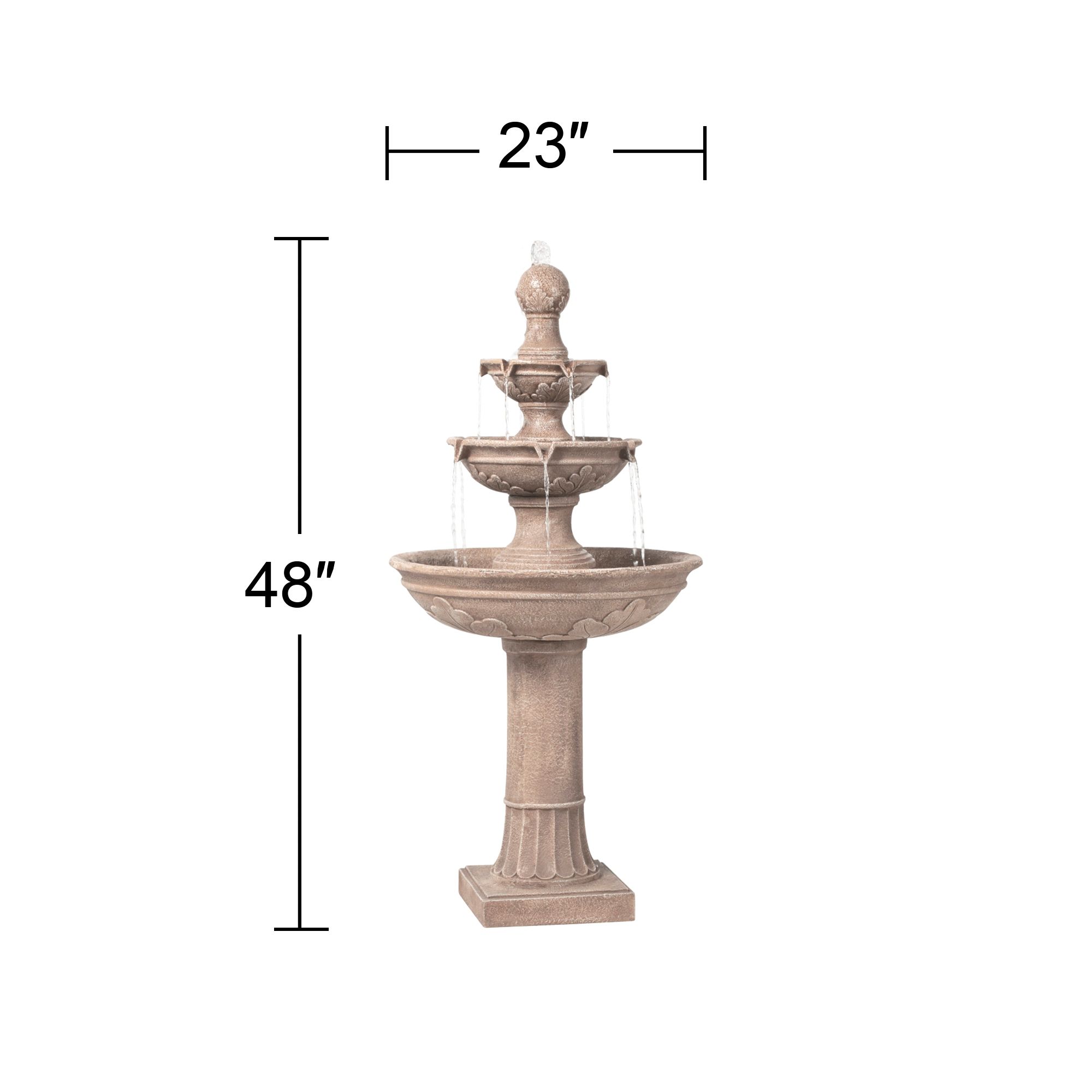 Stafford Three Tier Fountain