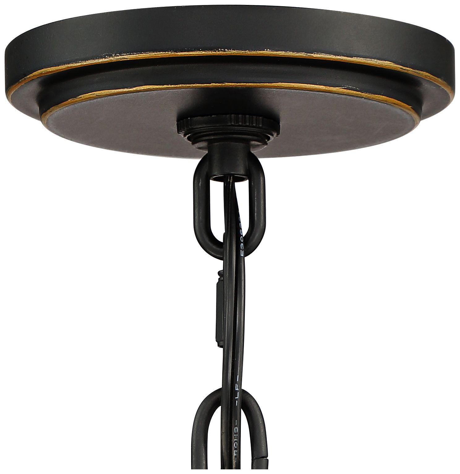 Image 5 Franklin Iron Works Sunderland 24 3/4"H Black Outdoor Hanging Light more views
