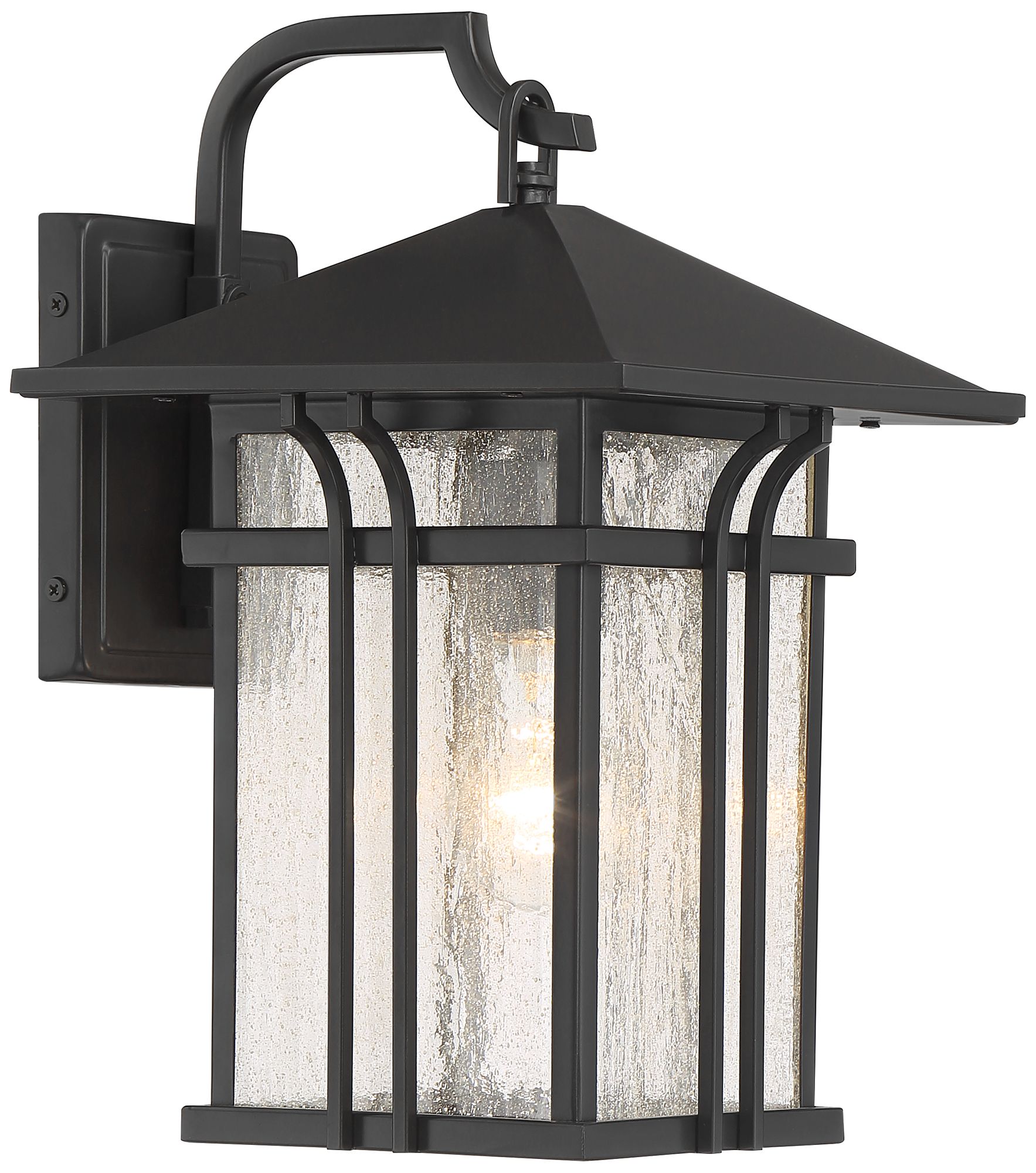 Image 5 Franklin Iron Works Syon 14" High Bronze and Glass Outdoor Wall Light more views