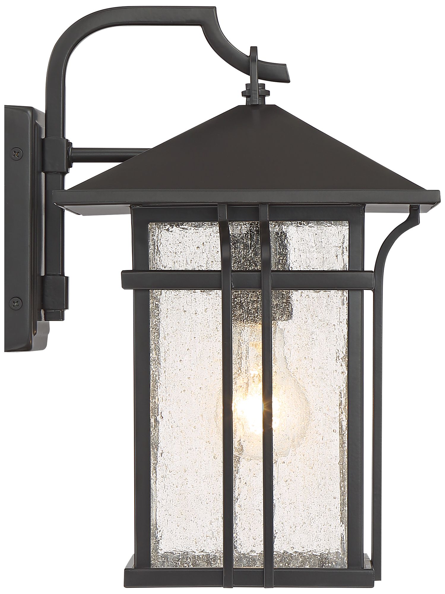 Image 6 Franklin Iron Works Syon 14" High Bronze and Glass Outdoor Wall Light more views