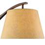 Thumbnail3 of Franklin Iron Works Tahoe 60" Bronze Downbridge Arc Floor Lamp more views