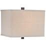 Thumbnail3 of Franklin Iron Works Tahoe Rectangular Slate Table Lamp with Dimmer more views