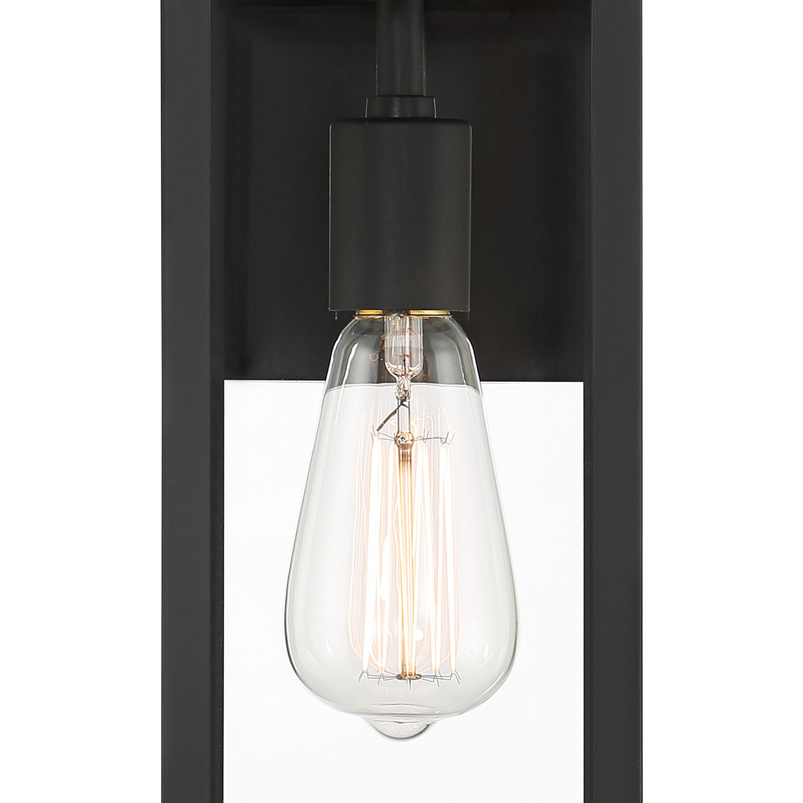 Image 6 Franklin Iron Works Titan 14 1/4" Mystic Black Outdoor Lights Set of 2 more views