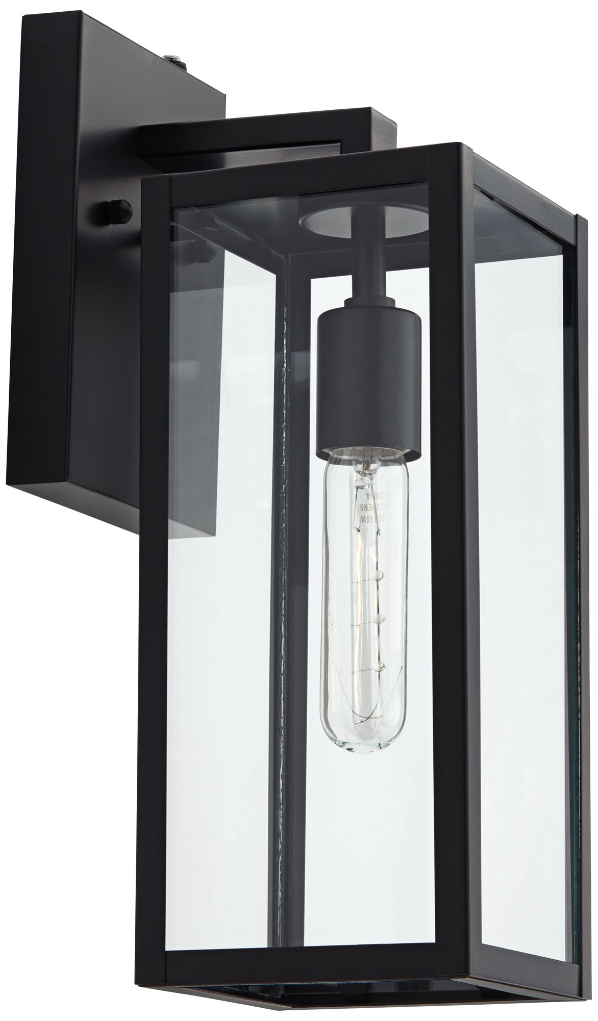 Image 6 Franklin Iron Works Titan 14"H Mystic Black Dusk to Dawn Outdoor Light more views