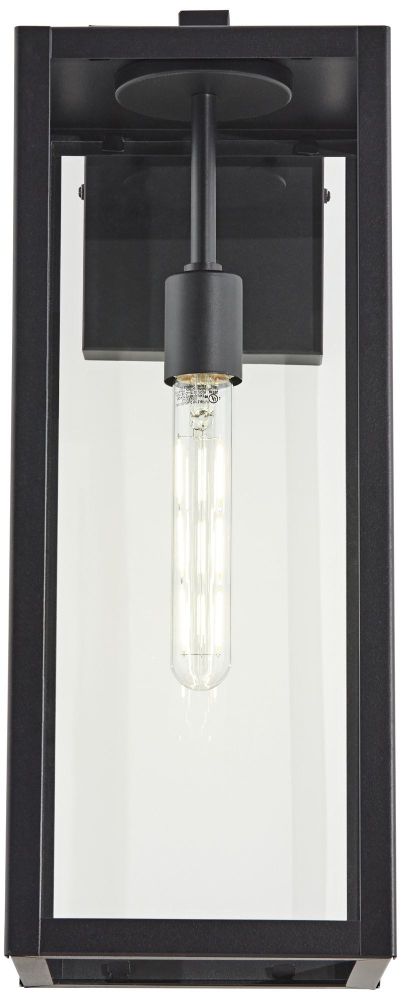 Watch A Video About the Titan Mystic Black Outdoor Wall Light