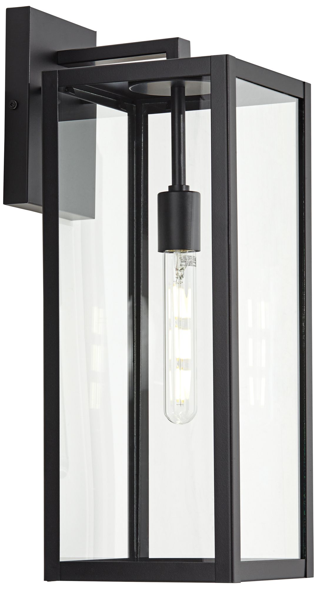 Watch A Video About the Titan Mystic Black Outdoor Wall Light
