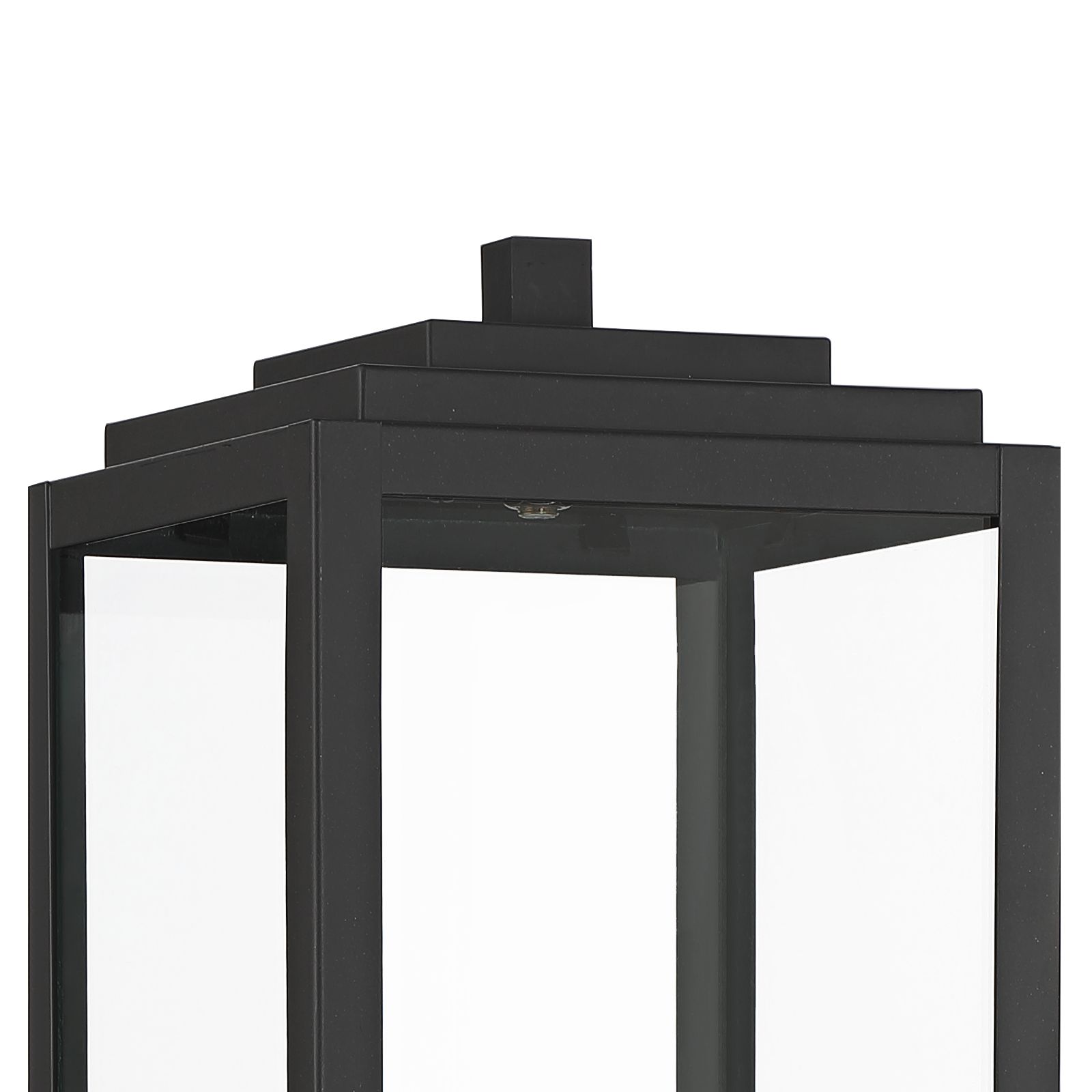 Image 4 Franklin Iron Works Titan 21 3/4" High Mystic Black Outdoor Post Light more views