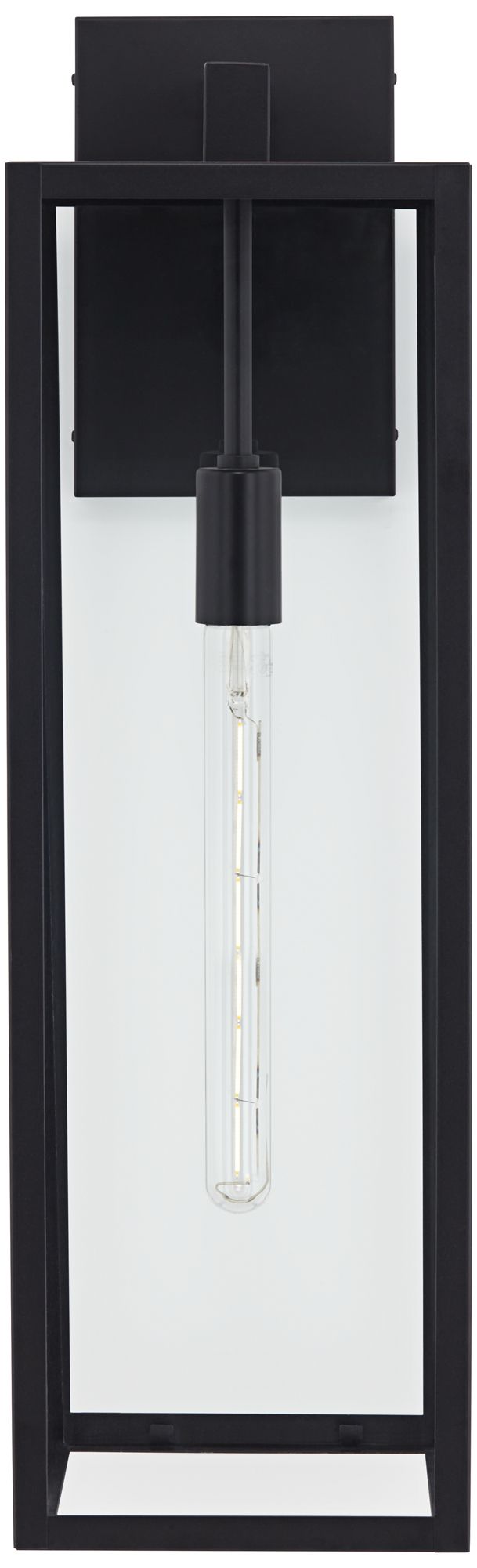 Watch A Video About the Titan Mystic Black Outdoor Wall Light