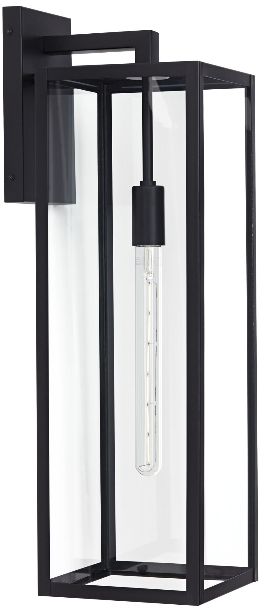 Watch A Video About the Titan Mystic Black Outdoor Wall Light