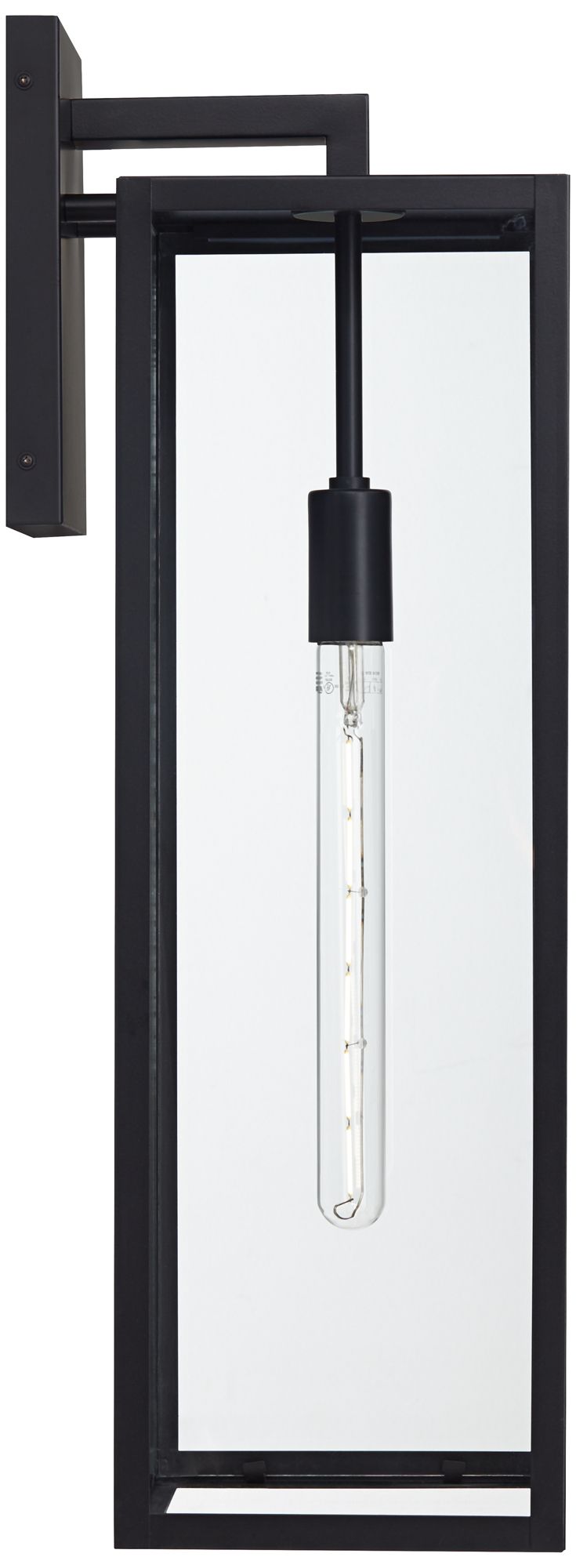 Watch A Video About the Titan Mystic Black Outdoor Wall Light