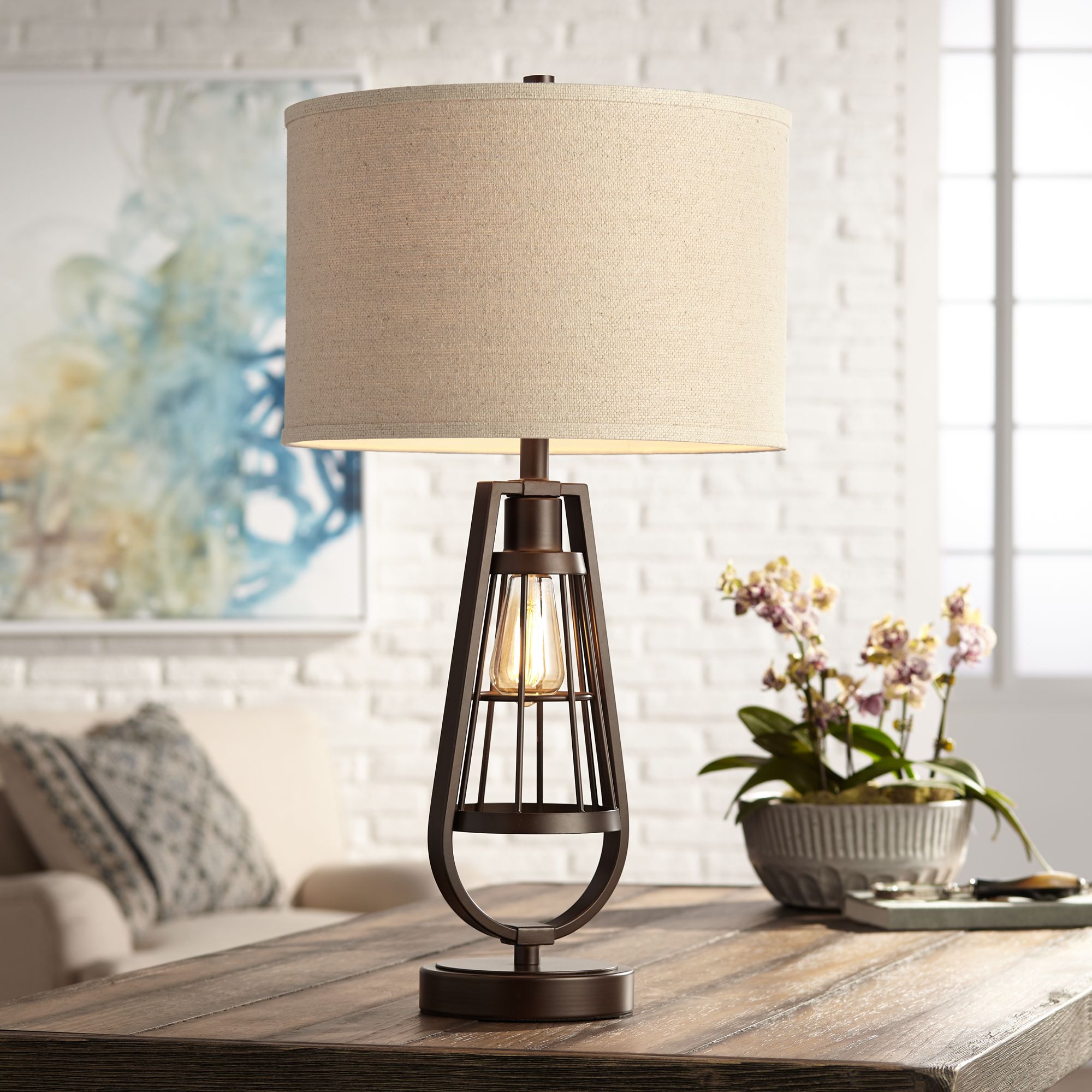 Industrial side 2024 table lamps