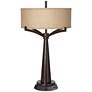Thumbnail2 of Franklin Iron Works Tremont 31 1/2" Bronze Lamp with Workstation Base