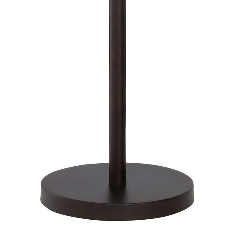 Image 6 Franklin Iron Works Tremont 62" 2-Light Floor Lamp with Burlap Shade more views