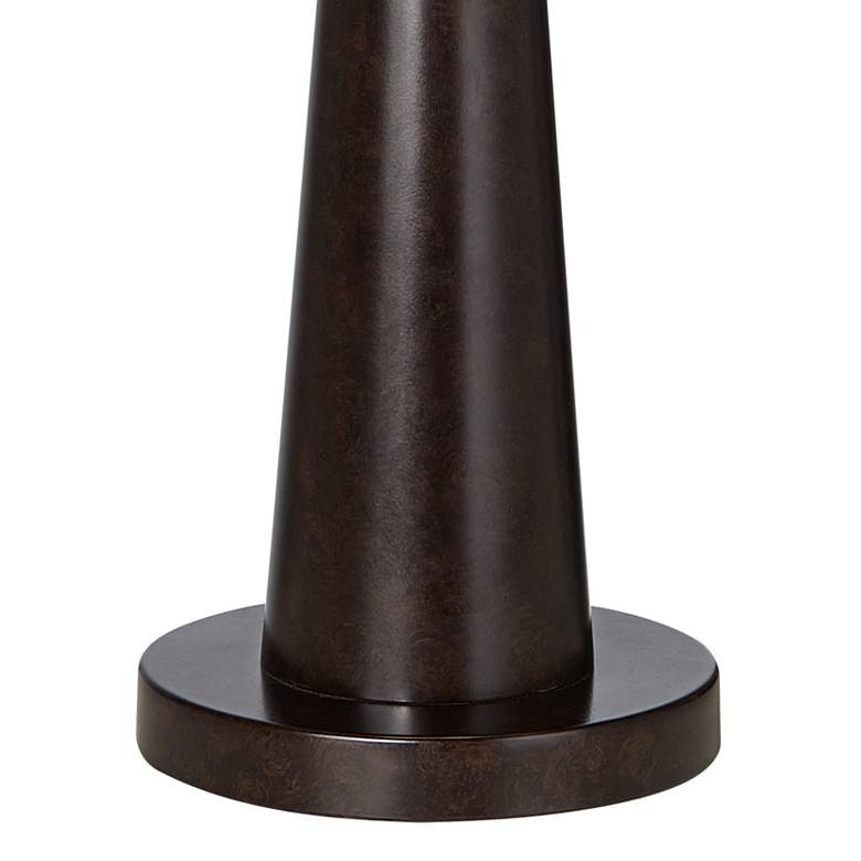 Image 6 Franklin Iron Works Tremont Industrial Bronze Lamp with Table Top Dimmer more views