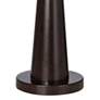 Franklin Iron Works Tremont Industrial Bronze Lamp with Table Top Dimmer