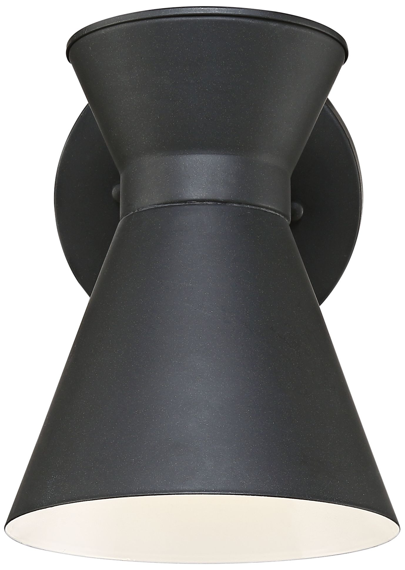 Image 5 Franklin Iron Works Vance 8" Black LED Swivel Modern Outdoor Wall Lt more views