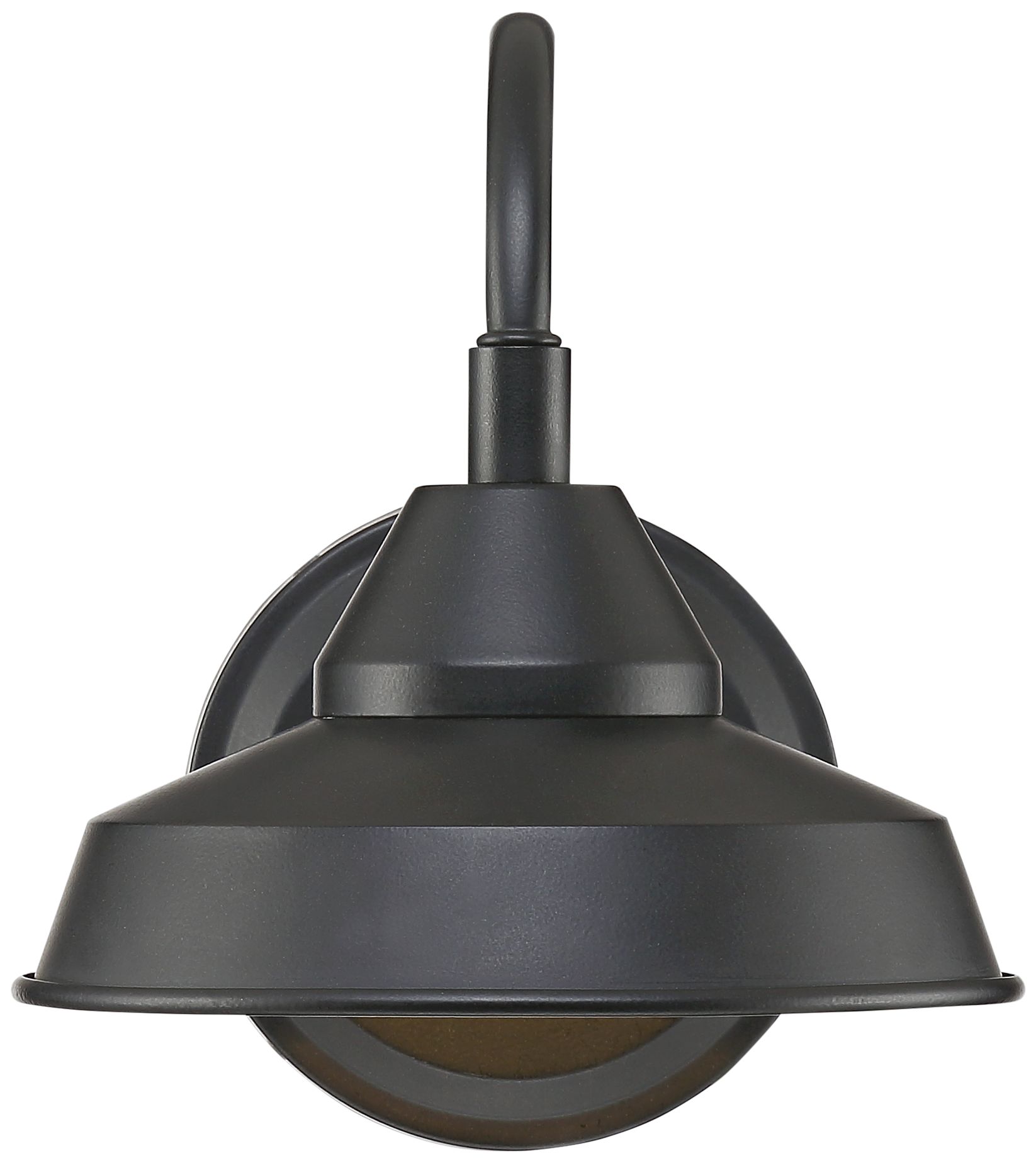Image 4 Franklin Iron Works Westley 8 1/2" High Black LED Outdoor Wall Light more views