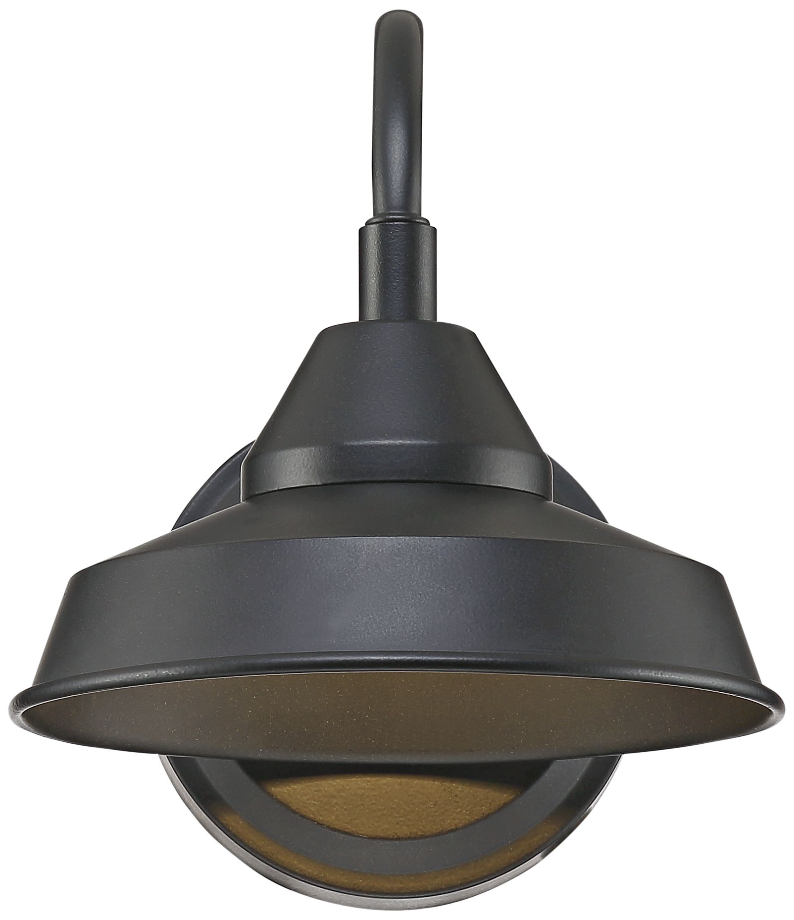 Image 5 Franklin Iron Works Westley 8 1/2" High Black LED Outdoor Wall Light more views