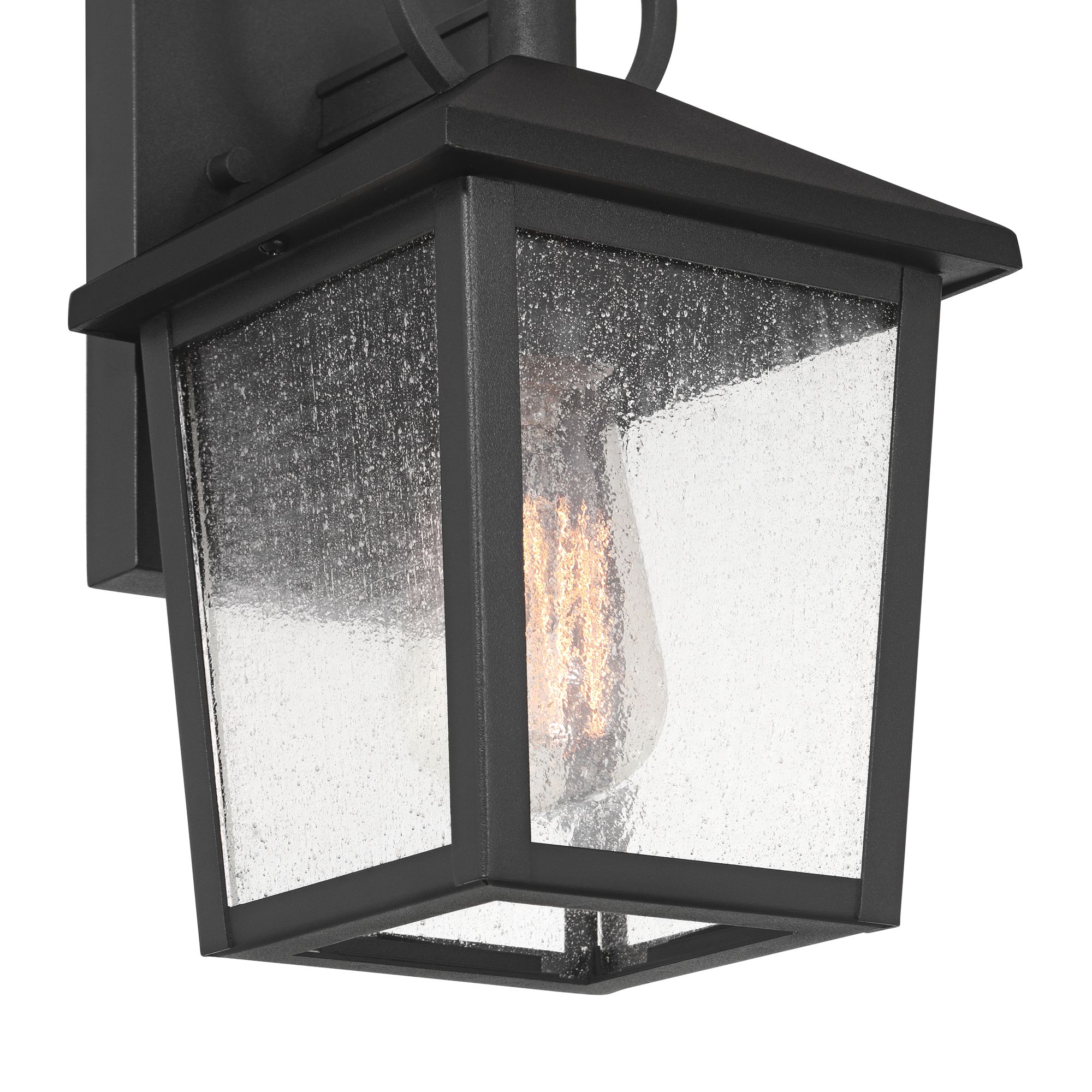 Image 4 Franklin Iron Works Westmont 10 1/2"H Sand Black Outdoor Wall Light more views