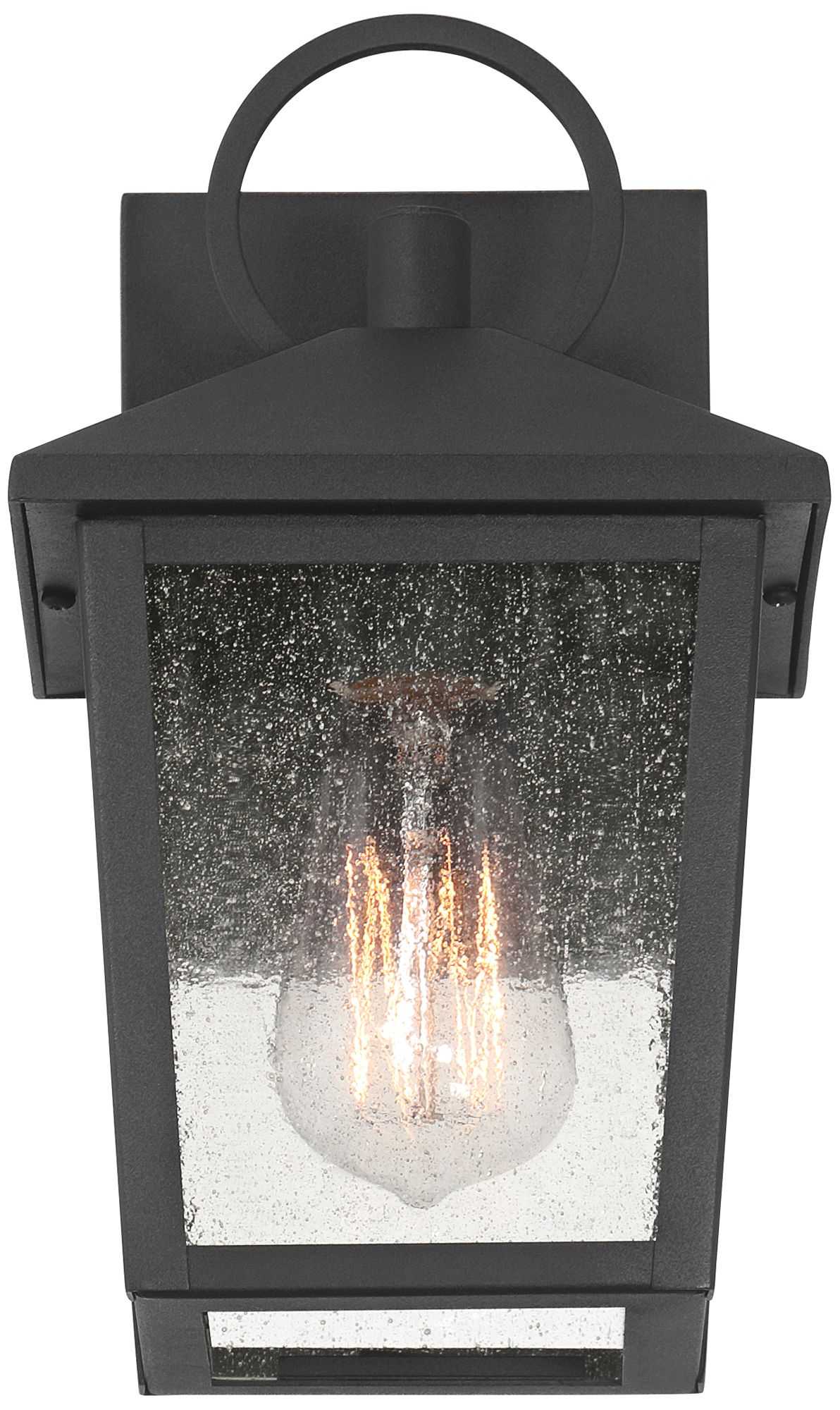 Image 5 Franklin Iron Works Westmont 10 1/2"H Sand Black Outdoor Wall Light more views