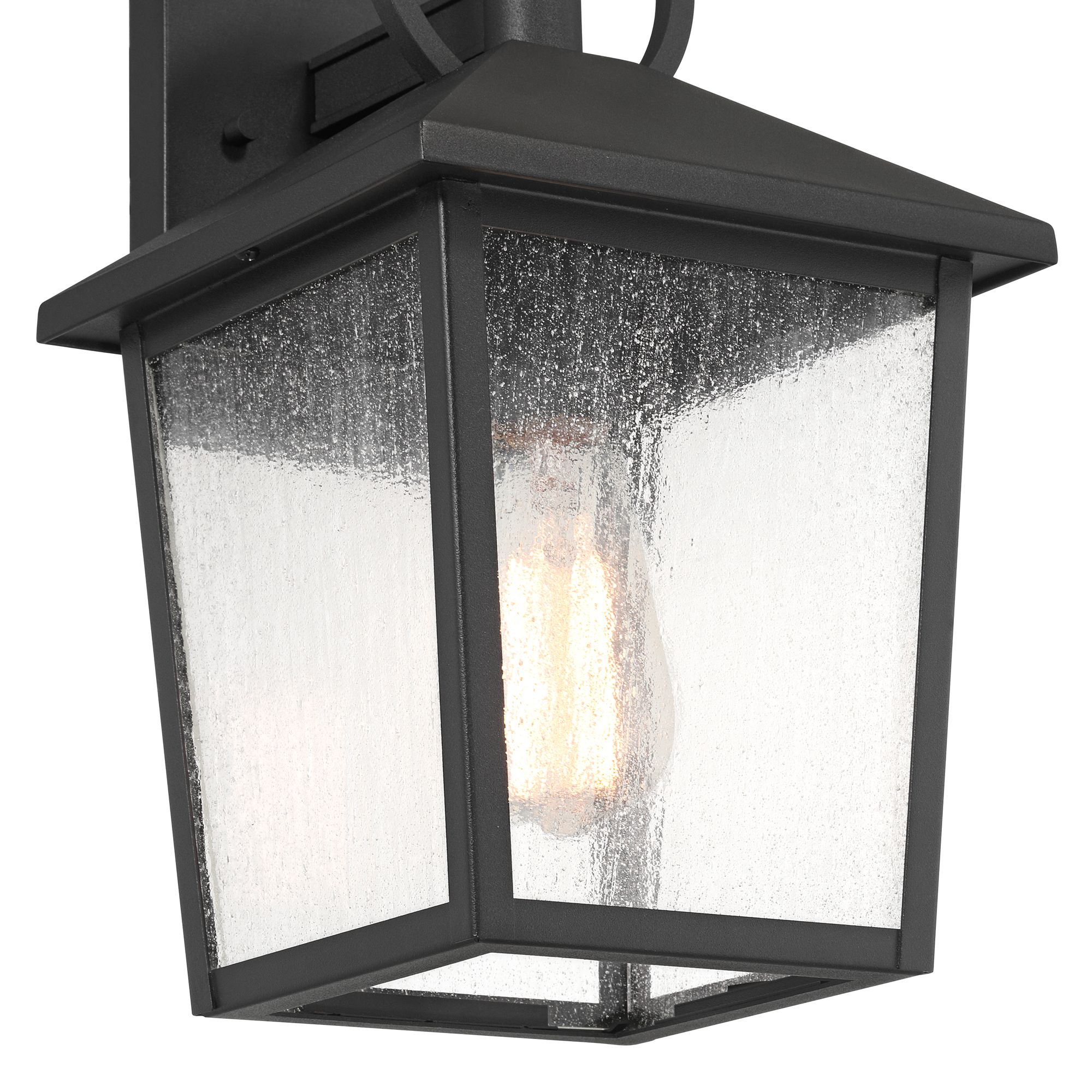 Image 4 Franklin Iron Works Westmont 13 3/4"H Sand Black Outdoor Wall Light more views