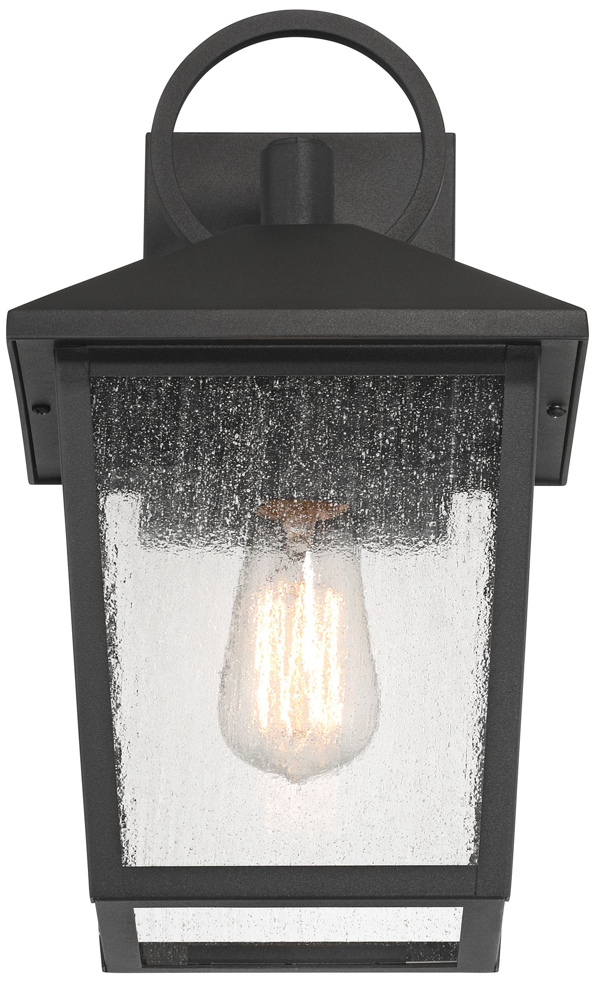 Image 5 Franklin Iron Works Westmont 13 3/4"H Sand Black Outdoor Wall Light more views